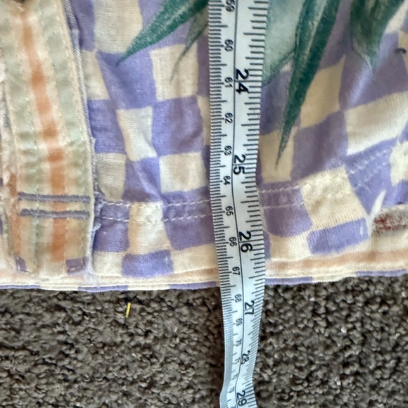 NWT Free People Retro Tropics Shirt in Sunset Combo - Picture 10 of 11